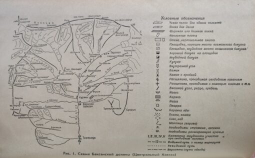 Описание маршрутов Баксанской долины