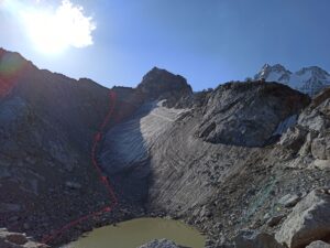 Маршрут на пик Архимеда